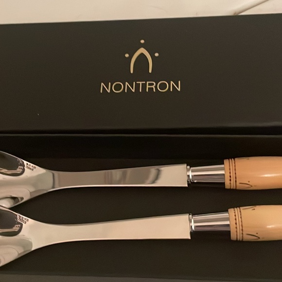 Nontron French salad servers - Picture 1 of 7